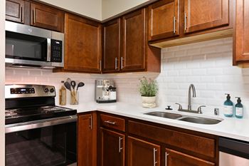 A kitchen 